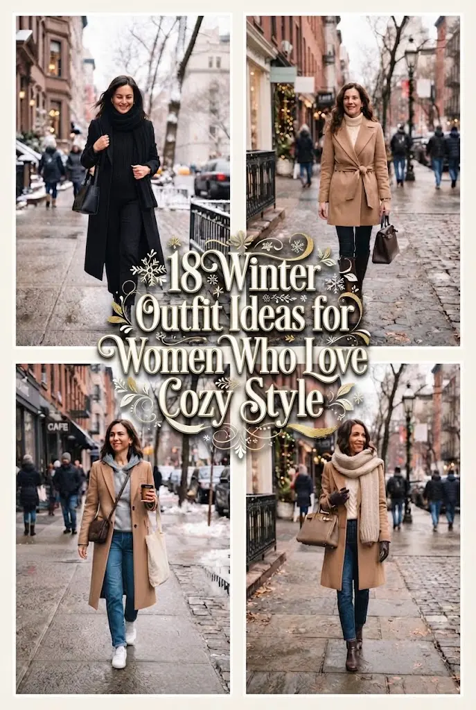 18 Winter Outfit Ideas for Women Who Love Cozy Style