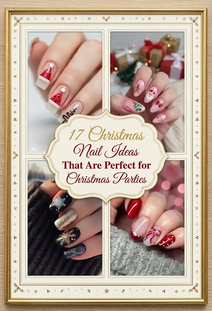 17 Christmas Nail Ideas That Are Perfect for Christmas Parties