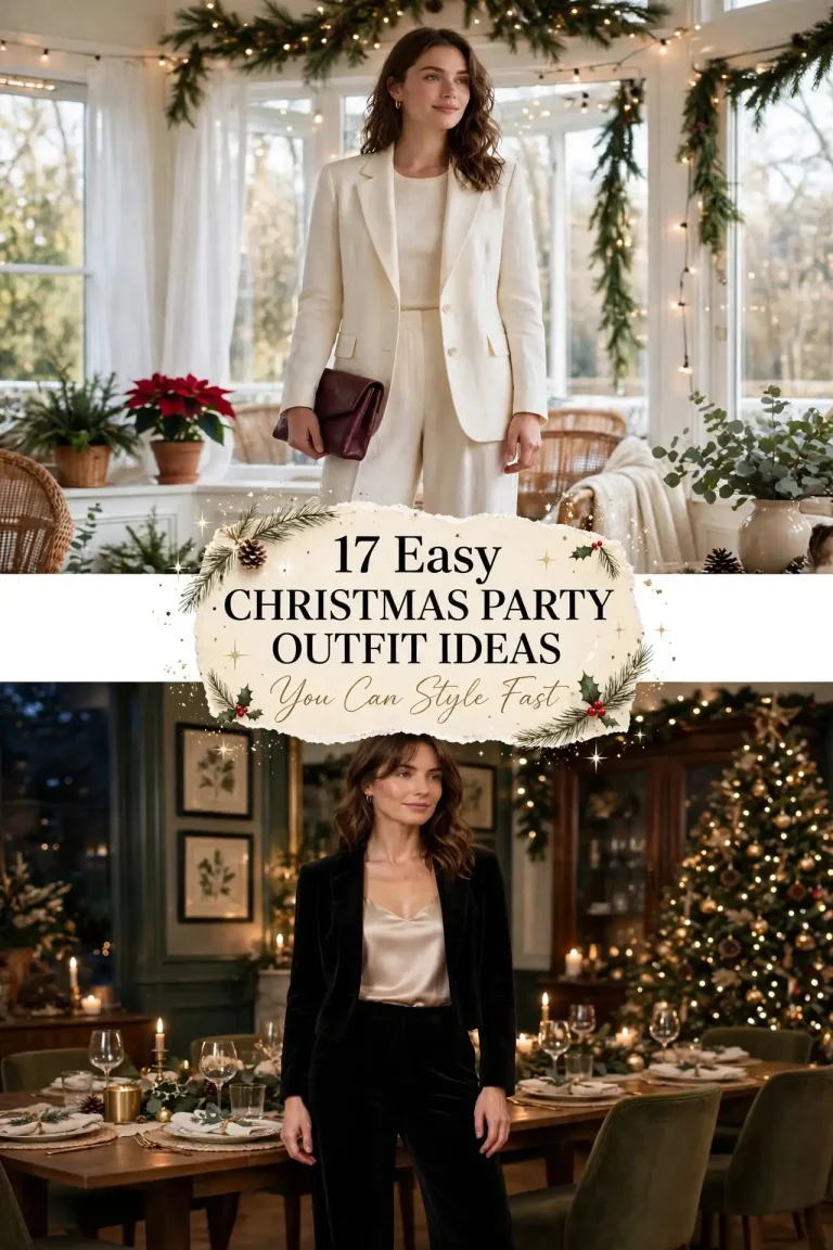 17 Easy Christmas Party Outfit Ideas You Can Style Fast