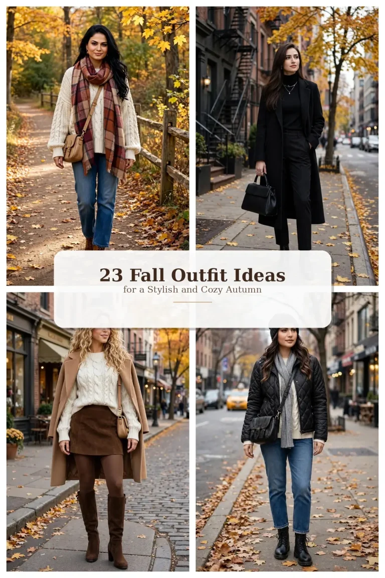 23 Fall Outfit Ideas for a Stylish and Cozy Autumn